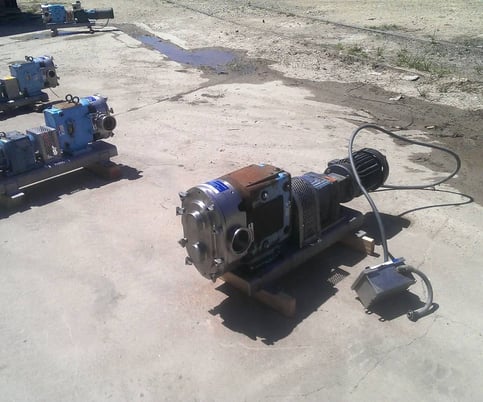310 GPM @ 200 psi, Waukesha Cherry-Burrell #220, Positive Displacement Pump, 0.52 Gallon, 5 HP, 1725 RPM, 460 - Image 4