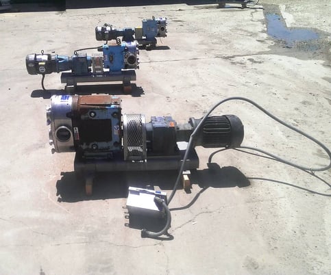 310 GPM @ 200 psi, Waukesha Cherry-Burrell #220, Positive Displacement Pump, 0.52 Gallon, 5 HP, 1725 RPM, 460 - Image 5