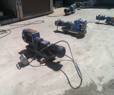 310 GPM @ 200 psi, Waukesha Cherry-Burrell #220, Positive Displacement Pump, 0.52 Gallon, 5 HP, 1725 RPM, 460 - Image 6