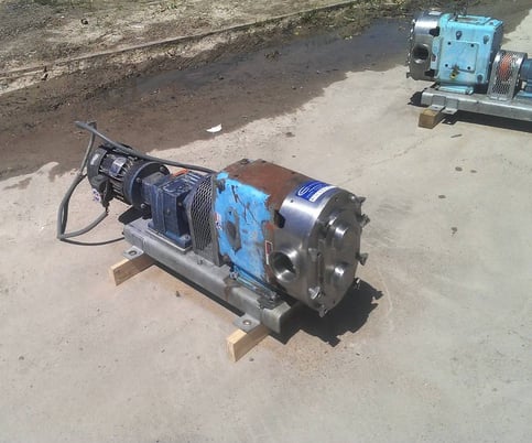 310 GPM @ 200 psi, Waukesha Cherry-Burrell #220, Positive Displacement Pump, 0.52 Gallon, 5 HP, 1725 RPM, 460 - Image 9
