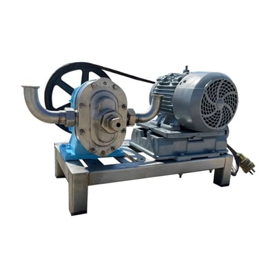 36 GPM @ 150 psi, Waukesha Cherry-Burrell #25, Positive Displacement Pump, 0.06 Gallon, 5 HP, 1755 RPM - Image 1