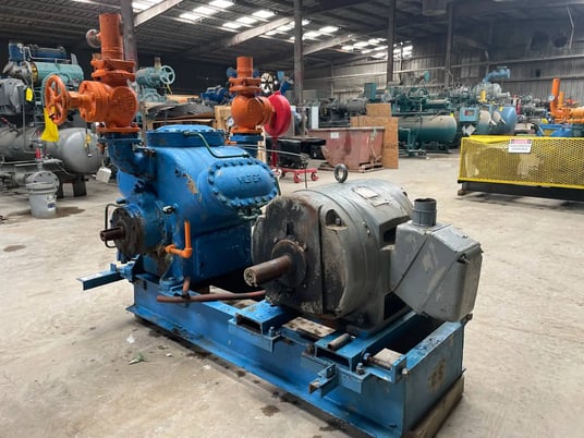 60 HP Vilter 446, 6-Cylinder Reciprocating Compressor Package, 208-220/440 V, 1770 RPM, 522 psig, 232 CFM - Image 7