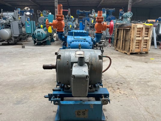 60 HP Vilter 446, 6-Cylinder Reciprocating Compressor Package, 208-220/440 V, 1770 RPM, 522 psig, 232 CFM - Image 8