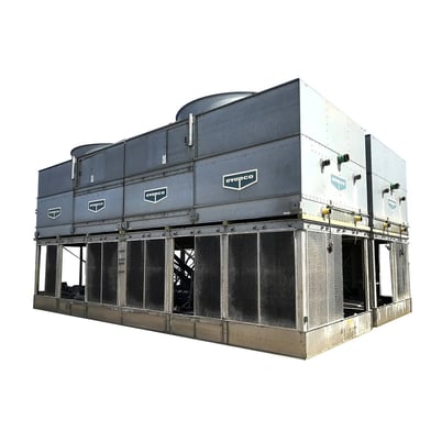 2900 Ton, Evapco ATC-2900B, Evaporative Condenser, 1-25 HP Motor, 4 Tower Units, 452600 CFM, 1200 GPM, 2001 - Image 2