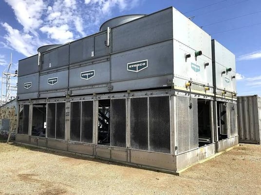 2900 Ton, Evapco ATC-2900B, Evaporative Condenser, 1-25 HP Motor, 4 Tower Units, 452600 CFM, 1200 GPM, 2001 - Image 4