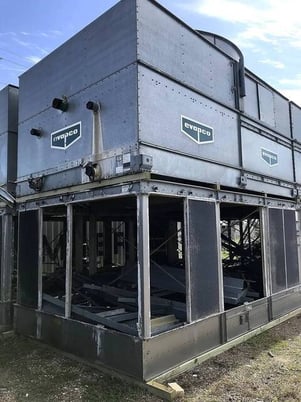 2900 Ton, Evapco ATC-2900B, Evaporative Condenser, 1-25 HP Motor, 4 Tower Units, 452600 CFM, 1200 GPM, 2001 - Image 7