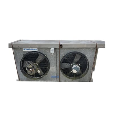2 Fans, Imeco USB-35L-264H, Ammonia Evaporator Coil - 8 TR, Low/Medium Temperature, 0.5 HP, 10168 CFM, 581 FPM - Image 1