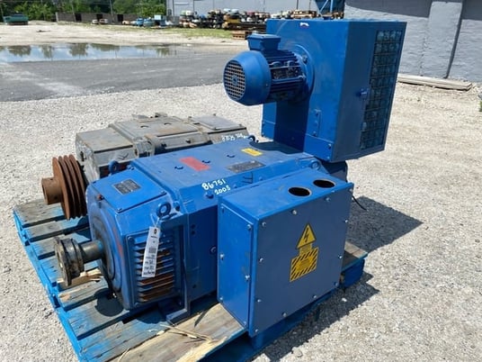 150 HP 3600 RPM Brook-crompton, Frame 200S, DPFVBB, 500 VA, 300 VF - Image 5