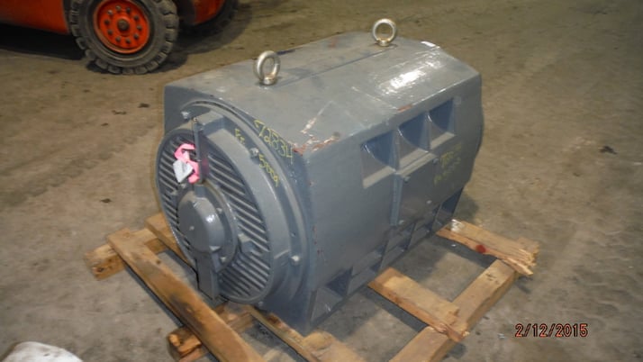 400 HP 1800 RPM Teco Westinghouse, Frame 5009BDZ, Drip-Proof Ball ...