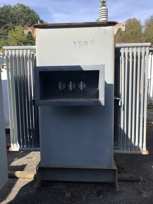 1000/1120 kVA, 26400/13200 Delta Primary, 480/277 WYE Secondary, Westinghouse Substation - Image 2