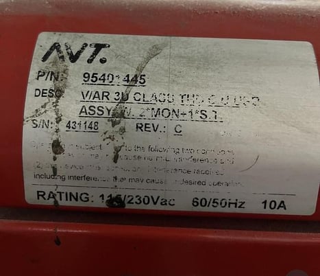 AVT camera inspection system, 2019 - Image 3