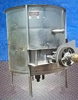 1200 gallon Hot Break Single Shell Tank, 72" diameter x 73" H inside tank - Image 3