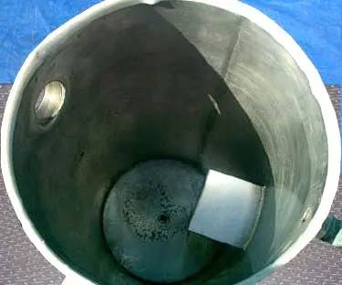 10 gallon Single Shell Tank, 11" diameter x 23" H inside tank, (3) 12" legs - Image 6