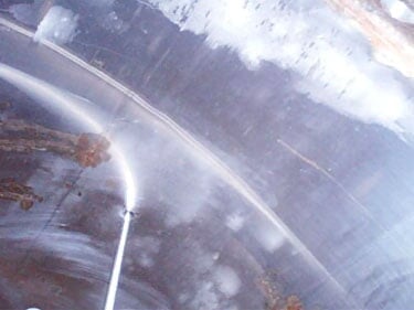 3500 gallon Stainless Steel Horizontal Jacketed Tank, 1.5 HP, 1740 RPM, 50% cold wall, 15" diameter Agitator - Image 7