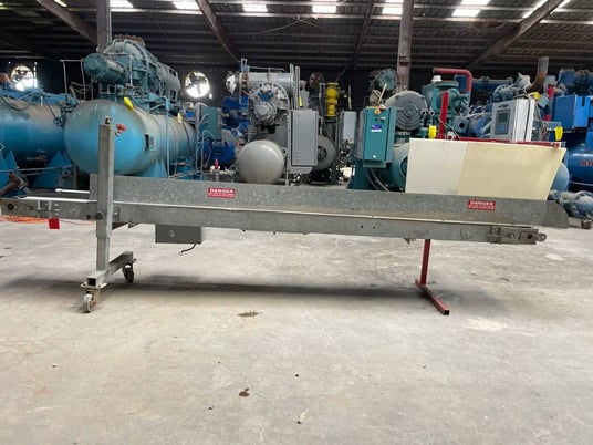 10" wide x 9.11' long, Genemco Belt Conveyor - Image 7