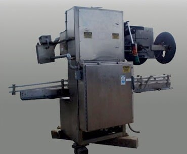 PDC #75C-ER, Neck Bander, 1.5 HP, (2) 2' 1" diameter film rolls, 4' diameter x 3' L Timing Screw, 3-1/2" max - Image 5