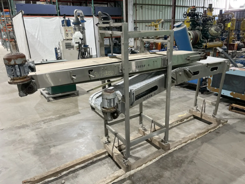 15" wide, Transfer Conveyor, 0.5 HP, 50" inlet H, 32" outlet H - Image 2