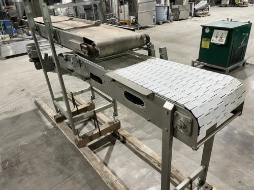 15" wide, Transfer Conveyor, 0.5 HP, 50" inlet H, 32" outlet H - Image 9