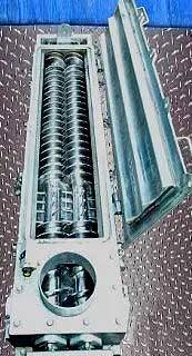 5" diameter x 4.3' long, Anderson Dahlen, Double Screw Conveyor/Bin Discharger, 12.6 HP - Image 9