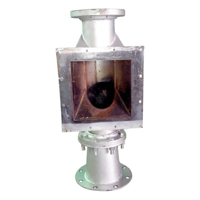 Pipe Junction for Screw Auger Conveyor, 17