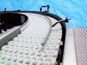 10" wide x 13.4' long, DF Equipment Company, Transfer Conveyor, 39" inlet H, 43-1/2" outlet H - Image 9