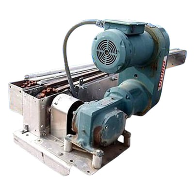 4.5" wide, Stainless Steel Tandem Tabletop Conveyor, 1.5 HP, 6" diameter Sprocket, 3/4" Pitch, 1-1/2" - Image 2