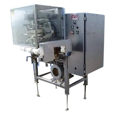 Gilbreth Packaging Systems/Culbro #Tamp-R-Alert, Neck Bander, 220 V, 30" L timing screw, 4" pitch, 28.2 CFM - Image 1