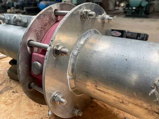 5" Flowline PTFE butterfly valve with electric actuator for food processing, chemical & sanitary applications - Image 6