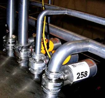 2" Definox Stainless Steel air actuated butterfly valve - Image 2