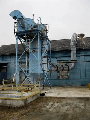 Ducon Technologies Inc #II-UW-4, multivane gas scrubber, 27000 cfm, 1770 RPM, 230/460 V., 3-phase, Fr.365T - Image 4
