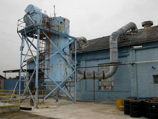Ducon Technologies Inc #II-UW-4, multivane gas scrubber, 27000 cfm, 1770 RPM, 230/460 V., 3-phase, Fr.365T - Image 6