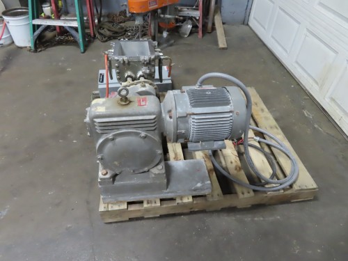 Bramley, 1.5 gallon double arm Beken blade lab mixer, Stainless Steel,jacketed, 3 HP - Image 3