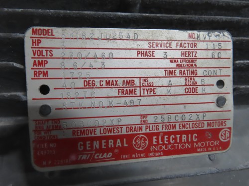 Bramley, 1.5 gallon double arm Beken blade lab mixer, Stainless Steel,jacketed, 3 HP - Image 8