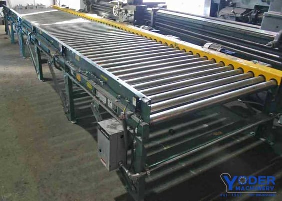 10000 lb. Itipack / A & H automatic banding line, 42" W x 42" H, Hytrol conveyor, 1998, #50332 - Image 5