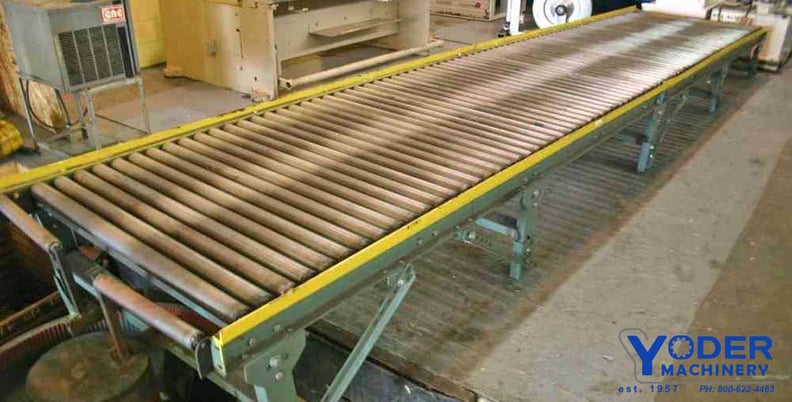 10000 lb. Itipack / A & H automatic banding line, 42" W x 42" H, Hytrol conveyor, 1998, #50332 - Image 6