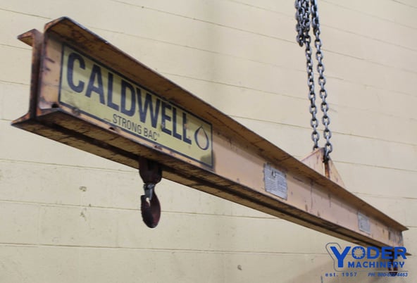 2 Ton, Caldwell #20-2-10, spreader bar, 10" max distance between hooks, #63476 - Image 1