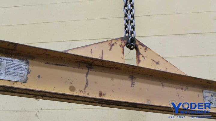 2 Ton, Caldwell #20-2-10, spreader bar, 10" max distance between hooks, #63476 - Image 2