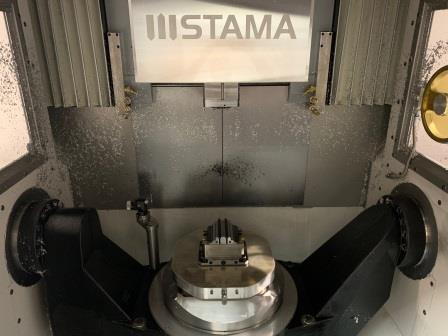 Stama #MC533, Siemens 840D, 25" X, 15" Y, 15" Z, 12000 RPM,high pressure coolant, 2014 - Image 4