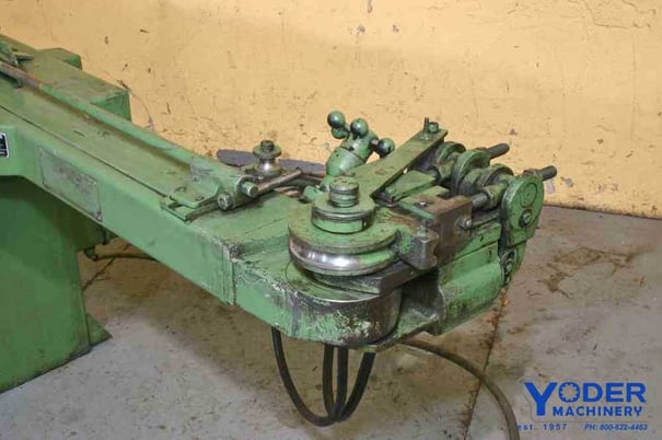 1" Curvatubi #B-25, horizontal tube bender, right bend direction, 3-180&deg; bend, 3 HP, #51499 - Image 3