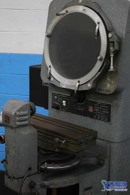 14" Jones & Lamson #FC-14, comparator, 30" x6" tbl area, 6 position power lens turret, #76472 - Image 1