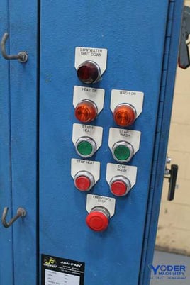 Jan-Fan #JF-FCS, 30" industrial shop washer/cleaner, 10 HP, 160&deg; temperature variable, #63545 - Image 7