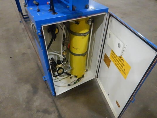 18" x 18 Met-Chem, approx 1.8 sq.ft. filter press, 17 plates - Image 8