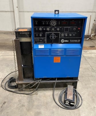 Miller #Syncrowave-350 CC AC/DC, Tig, Stick, Bernard Chiller, Foot Pedal, 350 amp. - Image 1