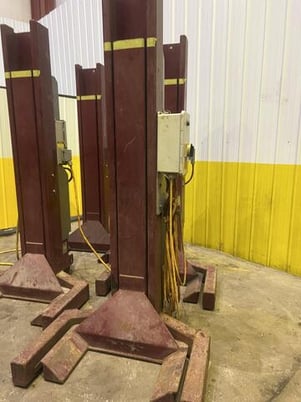 16000 lb. Advantage #ALS-1-16, heavy duty mobile column lift jacks, (4 available) - Image 4
