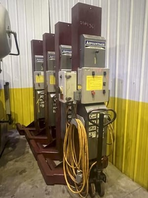 16000 lb. Advantage #ALS-1-16, heavy duty mobile column lift jacks, (4 available) - Image 7