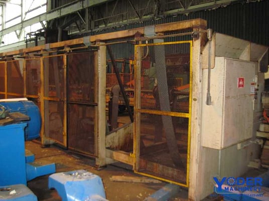 ADC, 30' magazine tube feed rack, 6-8" wire wire mesh straps, 5 HP, #59880 - Image 7