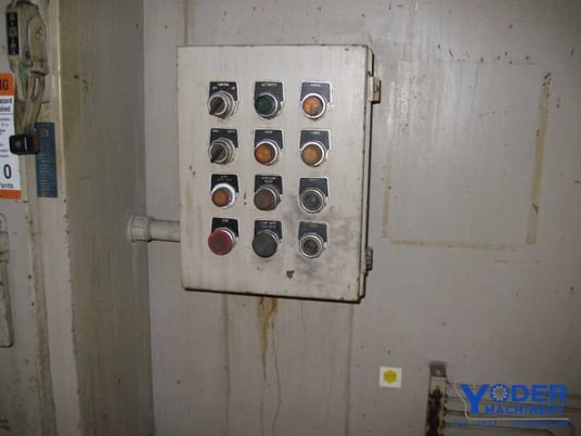 ADC, 30' magazine tube feed rack, 6-8" wire wire mesh straps, 5 HP, #59880 - Image 9