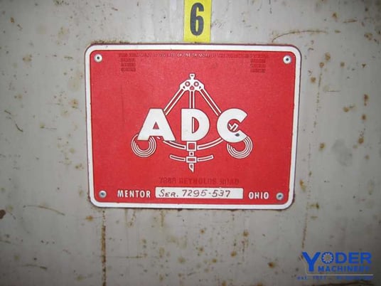 ADC, 30' magazine tube feed rack, 6-8" wire wire mesh straps, 5 HP, #59880 - Image 10