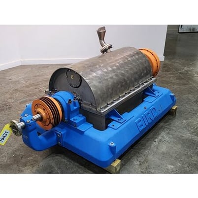 18" x 28" Bird #18x28, Horizontal Solid Bowl Decanter Centrifuge, 3000 RPM, 140:1 ratio - Image 2