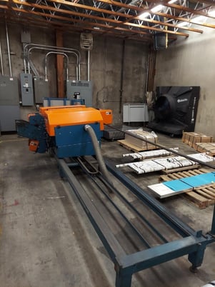 Kent Burrmaster #BM2-STR-120LH, double end tube deburrer, 10' length, 2007 - Image 3